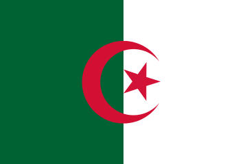 Flaga Algierii.