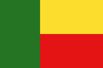 Flaga Beninu.