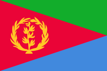 Flaga Erytrei.