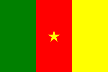 Flaga Kamerunu.