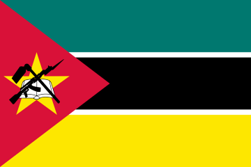 Flaga Mozambiku.
