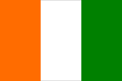 Flaga Wybrzeża Kości Słoniowej.