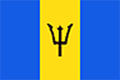 Flaga Barbadosu.