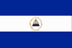 Flaga Nikaragui.