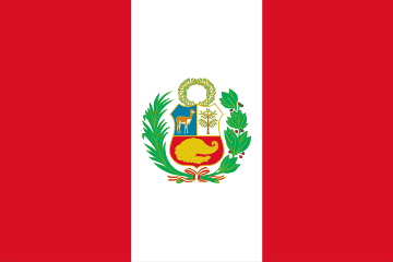 Flaga Peru.