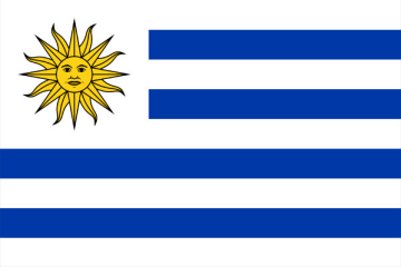 Flaga Urugwaju.