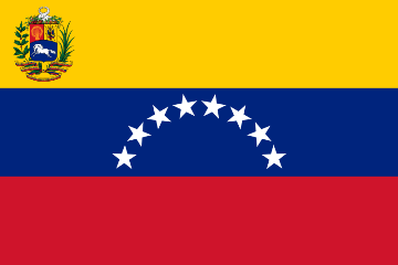 Flaga Wenezueli.
