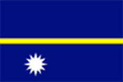Flaga Nauru.