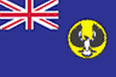 Flaga stanu Australia Południowa (Australia).
