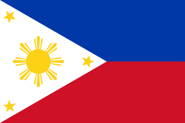 Flaga Filipin.