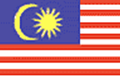 Flaga Malezji.