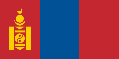 Flaga Mongolii.