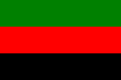 Barwy klubowe (zielono-czerwono-czarne).
