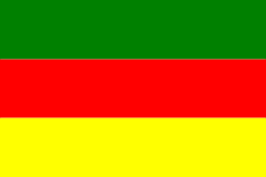 Barwy klubowe (zielono-czerwono-żółte).