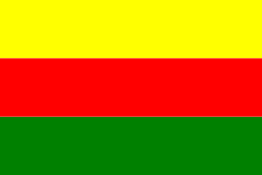 Barwy klubowe (żółto-czerwono-zielone).