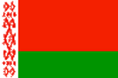 Flaga Białorusi.