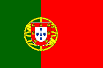 Flaga Portugalii.