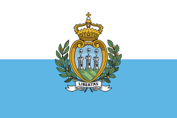 Flaga San Marino.