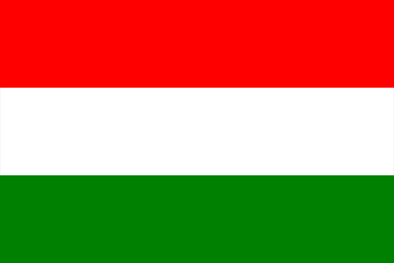 Flaga Węgier.