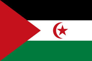 Flaga Sahary Zachodniej.