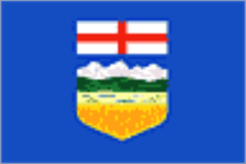 Flaga prowincji Alberta (Kanada).