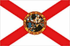 Flaga stanu Floryda (USA).